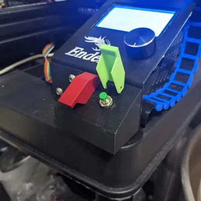 Vỏ và nắp cho nút bấm - Ender 3