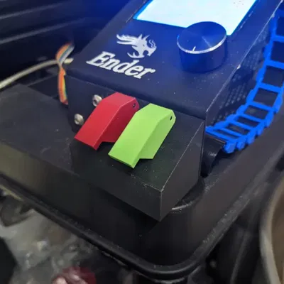 Vỏ và nắp cho nút bấm - Ender 3