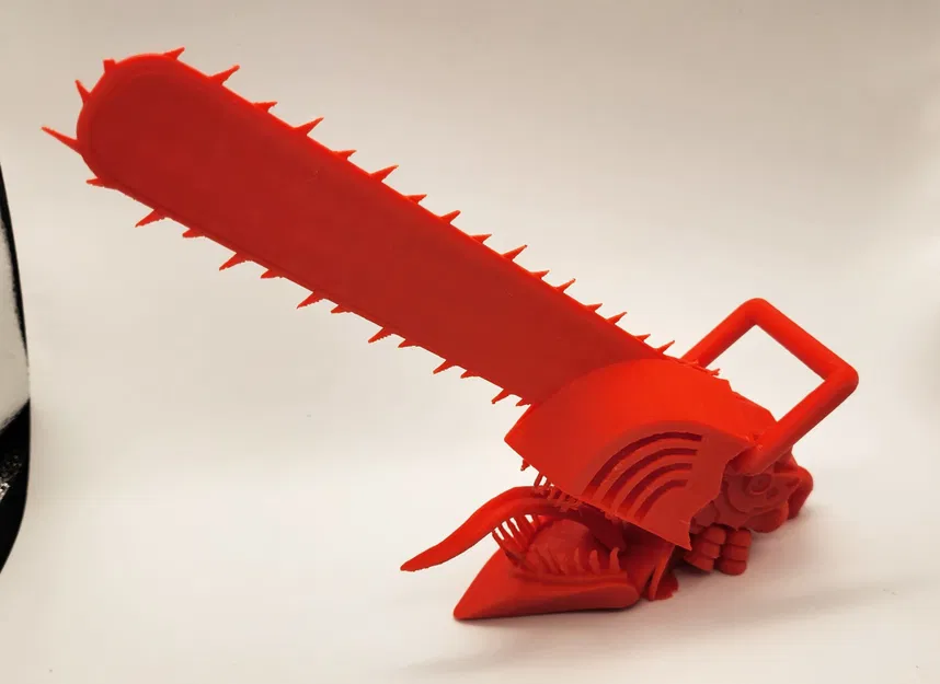 Đầu nhân vật Chainsaw Man trong phong cách anime - Image 1