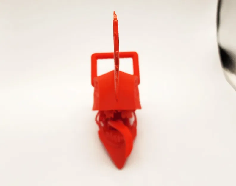 Đầu nhân vật Chainsaw Man trong phong cách anime - Image 2