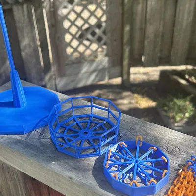 Lỗ golf đĩa mini kích thước nắp chai