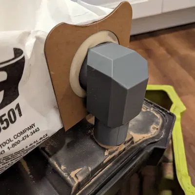 Bộ chuyển đổi túi bụi cho máy hút bụi Ryobi 18V