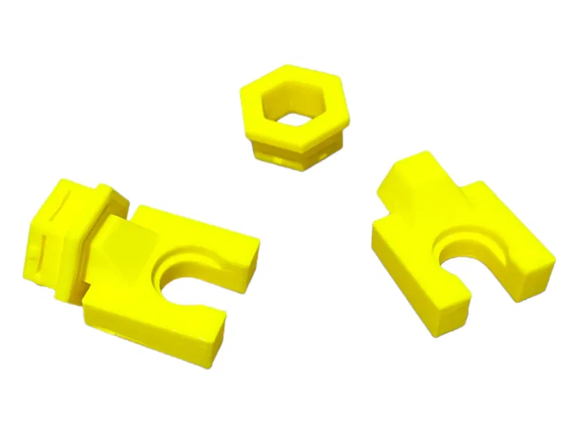 Giá đỡ kẹp cho tường lưu trữ tổ ong HSW với file Fusion 360 - Image 1