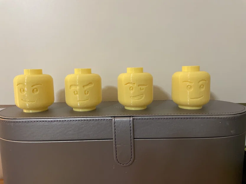 Đầu Lego có mặt - Kích thước lớn 1:5 - Image 1