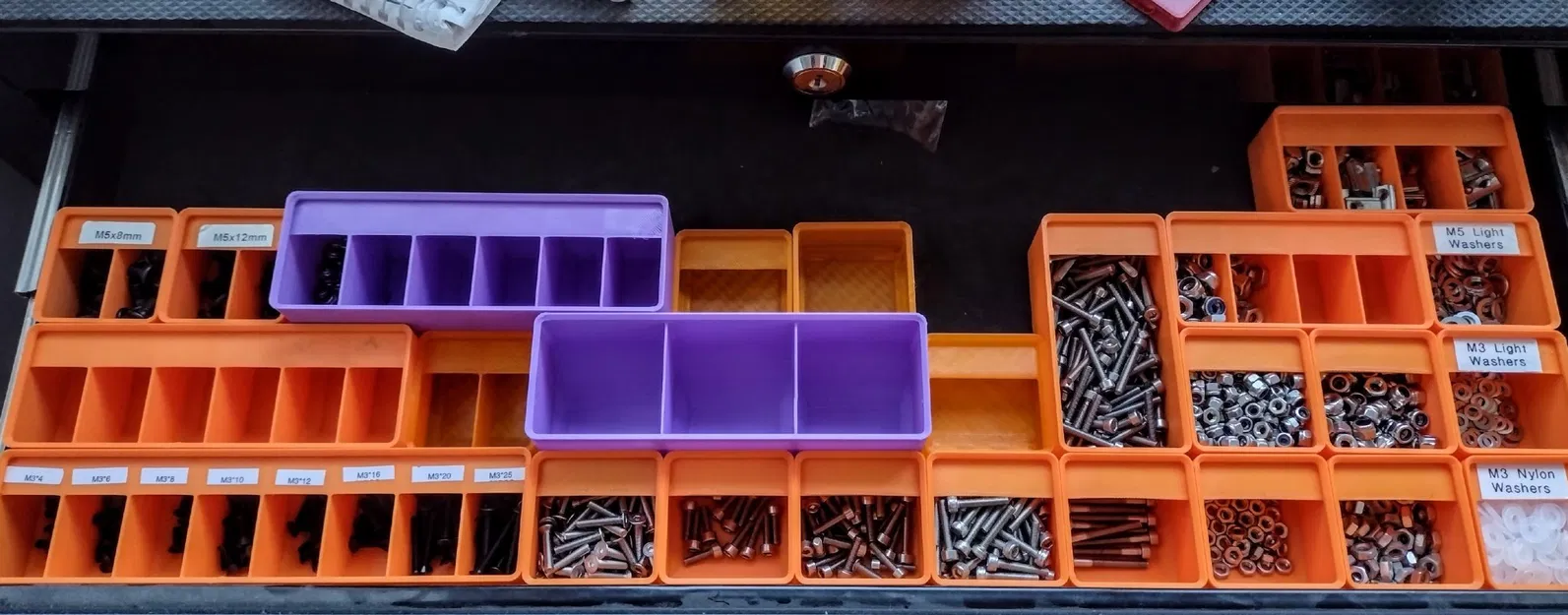 Khối Ultra LITE Gridfinity cho hộp chứa linh kiện nhỏ - Image 1