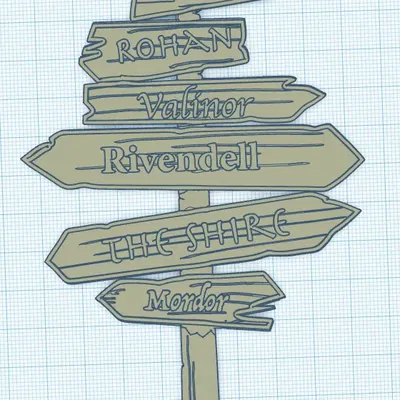 Dấu trang Chúa tể những chiếc nhẫn phiên bản kết hợp