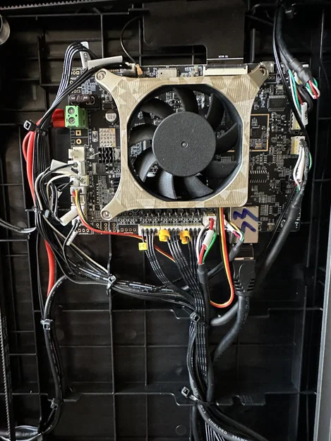 Giá đỡ quạt bo mạch cho Creality K1 Max nâng cao - Image 4