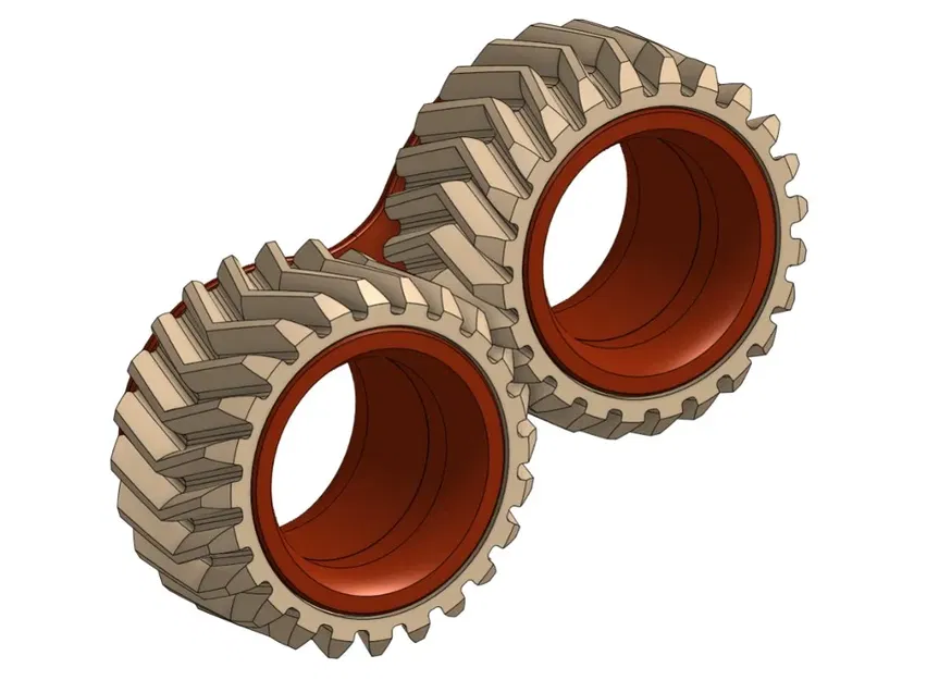 Spinner fidget bánh răng cho hai ngón tay - Image 4