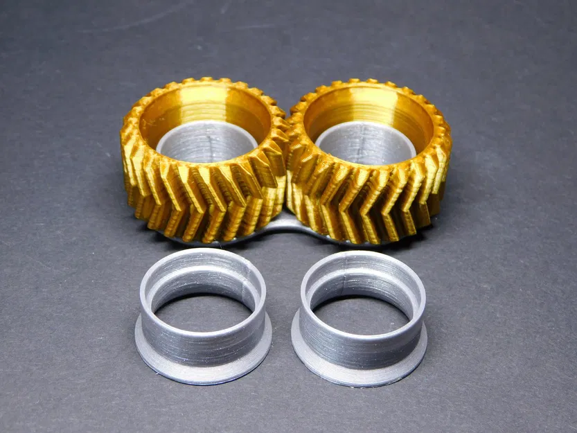 Spinner fidget bánh răng cho hai ngón tay - Image 6