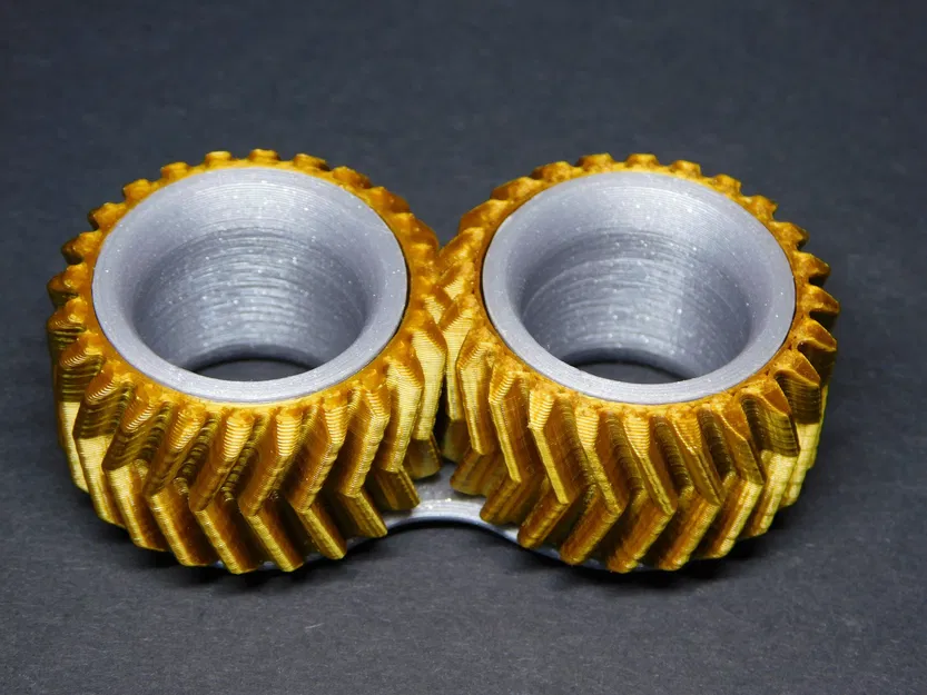 Spinner fidget bánh răng cho hai ngón tay - Image 7