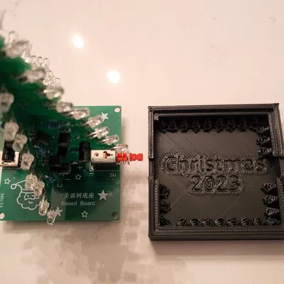 Giá đỡ pin CR2032 cho bộ đèn LED cây thông Noel 3D