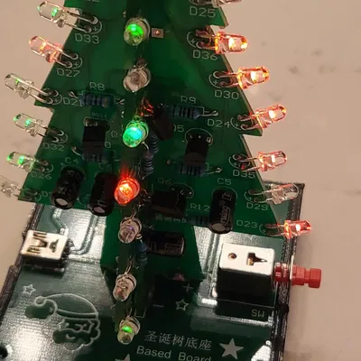 Giá đỡ pin CR2032 cho bộ đèn LED cây thông Noel 3D