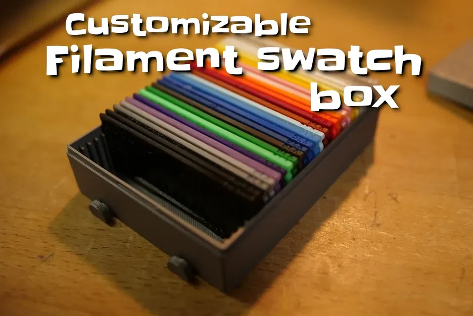 Hộp mẫu filament tùy chỉnh cho máy in 3D - Image 1