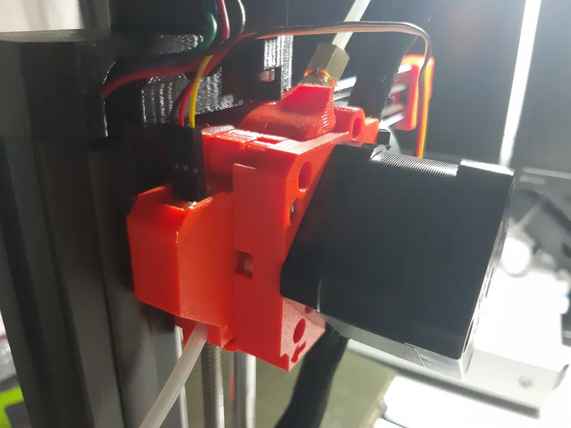 Bộ phận extruder phía sau Prusa Mini với cảm biến filament - Image 1