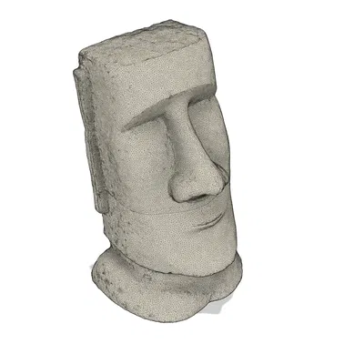 Máy phân phối khăn giấy Moai với thiết kế dễ lắp ráp