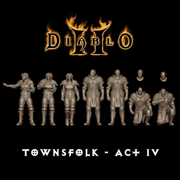 Nhân vật NPC trong Diablo II - Hành động IV - Image 1