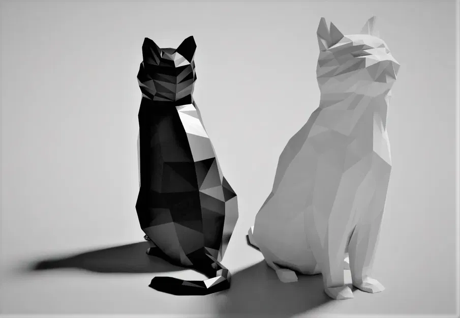 Mèo Poly Thấp 2.0 (Trang trí) (Không hỗ trợ!) - Image 6