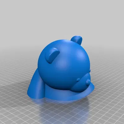 Đèn chụp hình gấu ngồi dễ thương