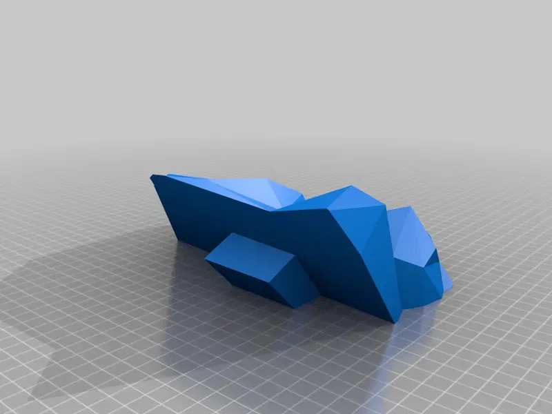 Tượng bò đỏ nghệ thuật cho in 3D - Image 8