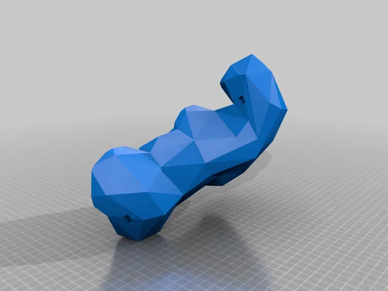 Tượng bò đỏ nghệ thuật cho in 3D - Image 10