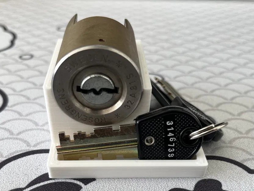 Giá đỡ hình trụ Rosengren cho khóa - Image 2