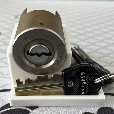 Giá đỡ hình trụ Rosengren cho khóa