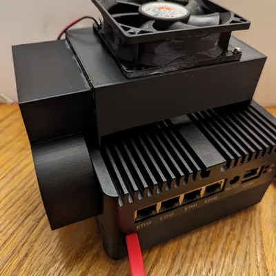 Giá đỡ quạt cho router mini WooYi/Topton