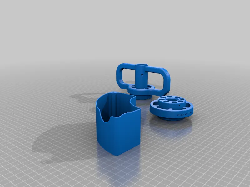 Giá đỡ cuộn bumblebee cho chổi 3D - Image 1