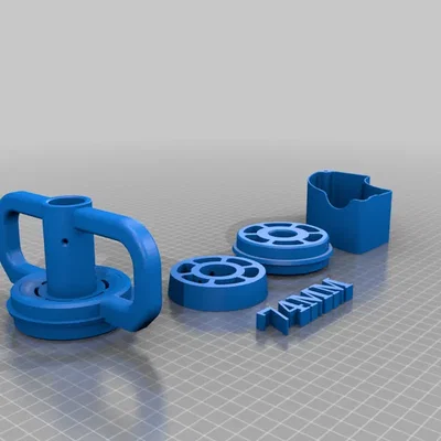 Giá đỡ cuộn dây đa năng cho chổi quét 3D