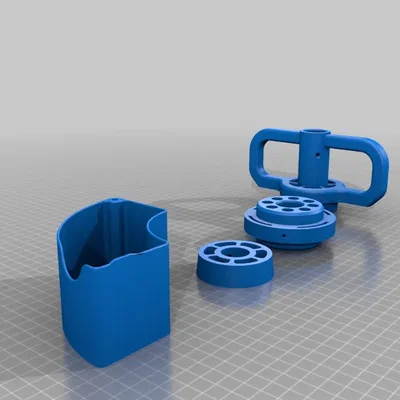 Giá đỡ cuộn filament Esun kết hợp với chổi quét