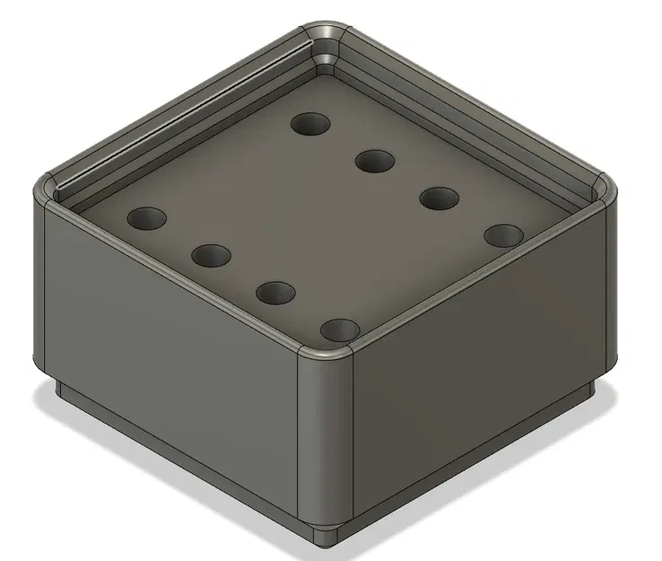 Giá đỡ lưỡi khoan Gridfinity cho lưỡi Milwaukee 48-22-4257 - Image 1