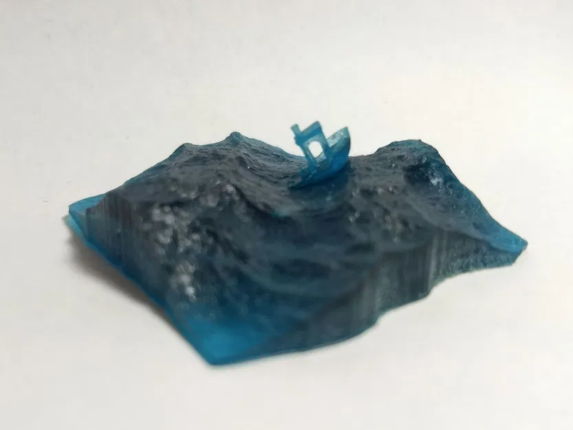 Ghế Benchy 3D trên biển tạo ra bằng Blender - Image 1