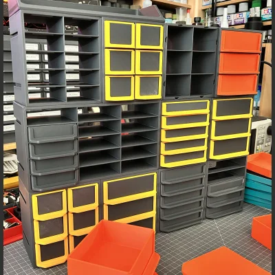 Hệ thống kệ modular cho xưởng làm đồ và lưu trữ linh kiện .… 7