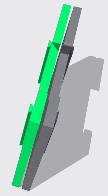 Giá đỡ bên phải cho hệ thống kệ modul của @Diggidydave_179419 - Image 1