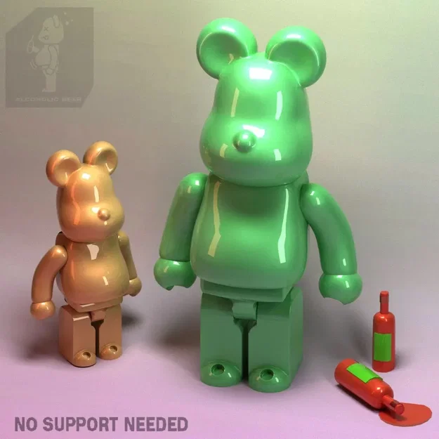 Nhân vật gấu Bear Brick có thể cử động - Image 1