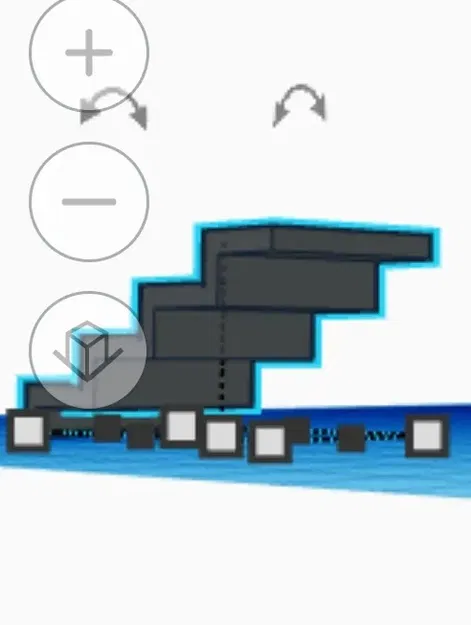 Cầu thang 3D chi tiết cho dự án in ấn - Image 1