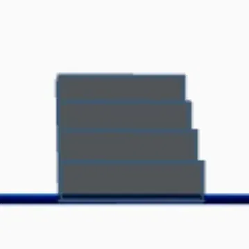 Cầu thang 3D chi tiết cho dự án in ấn