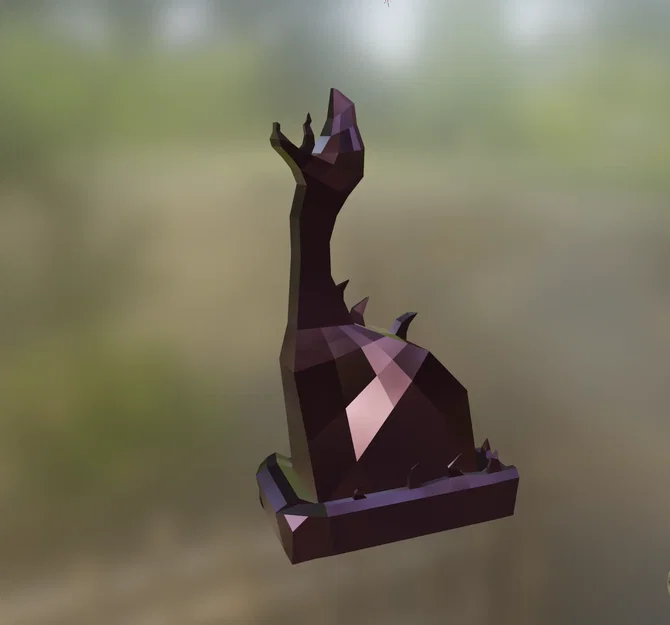 Rồng Low Poly cho Cuộc Thi Low Poly - Image 2