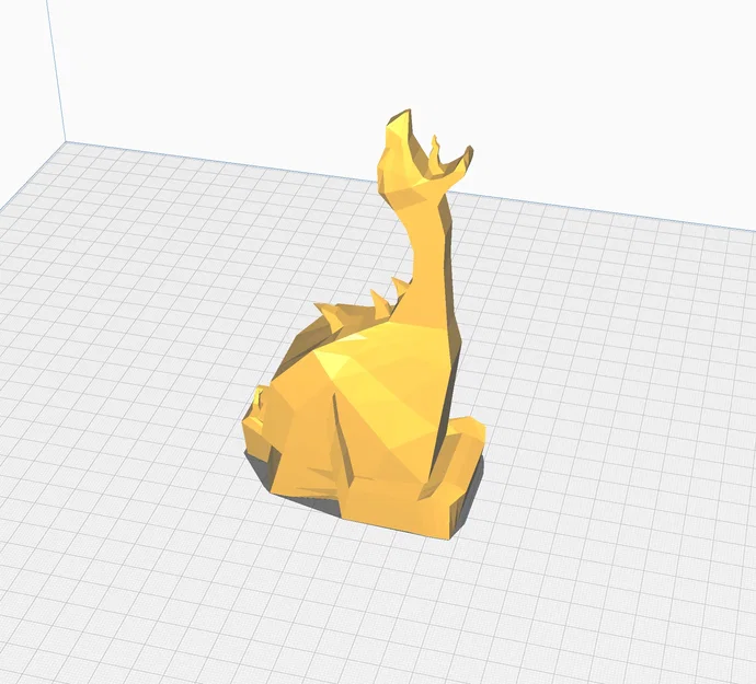 Rồng Low Poly cho Cuộc Thi Low Poly - Image 3