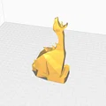 Rồng Low Poly cho Cuộc Thi Low Poly - Thumbnail 3