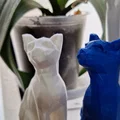 Mèo thấp poly phong cách nghệ thuật 3D - Thumbnail 2