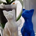 Mèo thấp poly phong cách nghệ thuật 3D - Thumbnail 4