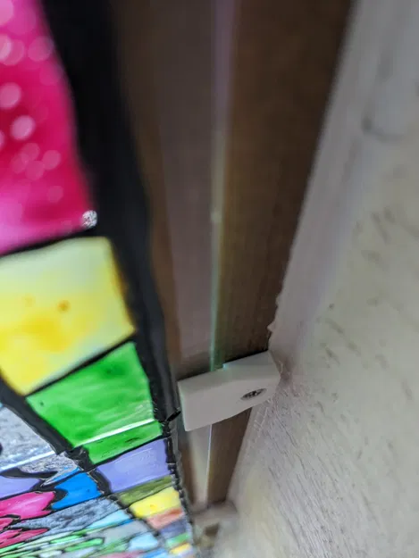 Kẹp giữ kính hình học cho tấm acrylic và gương - Image 2