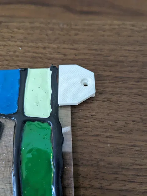 Kẹp giữ kính hình học cho tấm acrylic và gương - Image 3