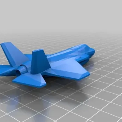 Mô hình máy bay chiến đấu F-35 đã được chỉnh sửa hoàn hảo