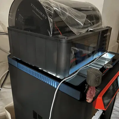 Giải pháp tăng chiều cao đỉnh máy Bambu P1P, P1S, X1 lên 25mm