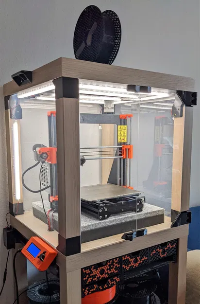 Bảng chứa đồ IKEA Lack với cửa gập và bản lề in sẵn - Image 1