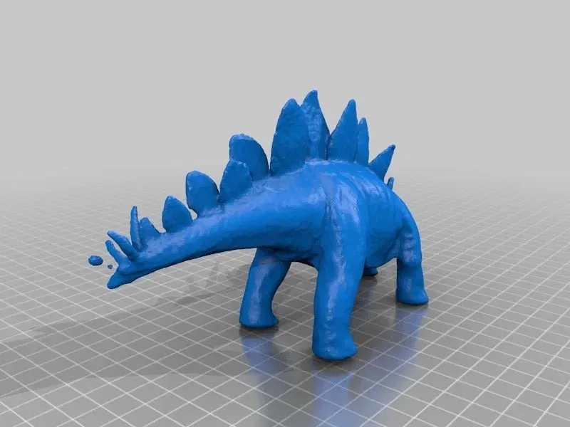 Mô hình khủng long Stegosaurus quét 3D bằng MakerBot - Image 2