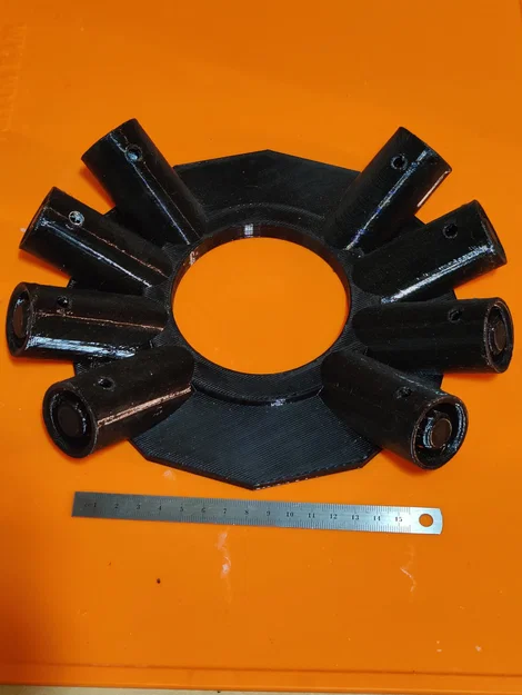 Hỗ trợ trung tâm cho cấu trúc PVC như thân nhện hoặc lều - Image 1