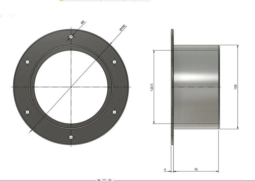 Bộ chuyển đổi khí thải cho máy điều hòa di động - Image 2